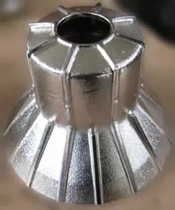Disc centrifuge top disc