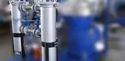 Stainless steel disc centrifuge pre-filters for particle protection