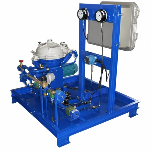 Alfa Laval MAB 104 explosion proof diesel centrifuge package for hazardous area operation