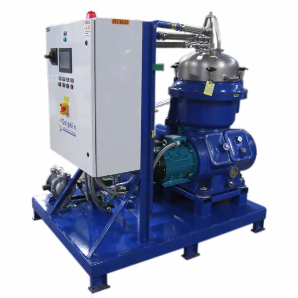 Alfa Laval stainless steel centrifuge for machine coolant separation