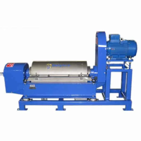 Alfa Laval NX-314 decanter centrifuge on skid