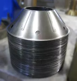 Centrifuge bowl disc stack assembly