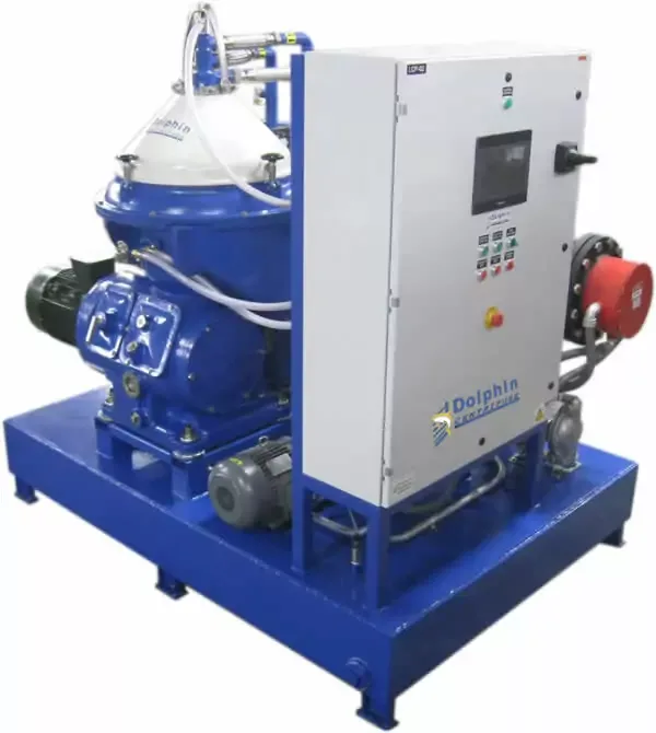 DMPX-042 Self-Cleaning Disc Stack Centrifuge for WVO Water Separation