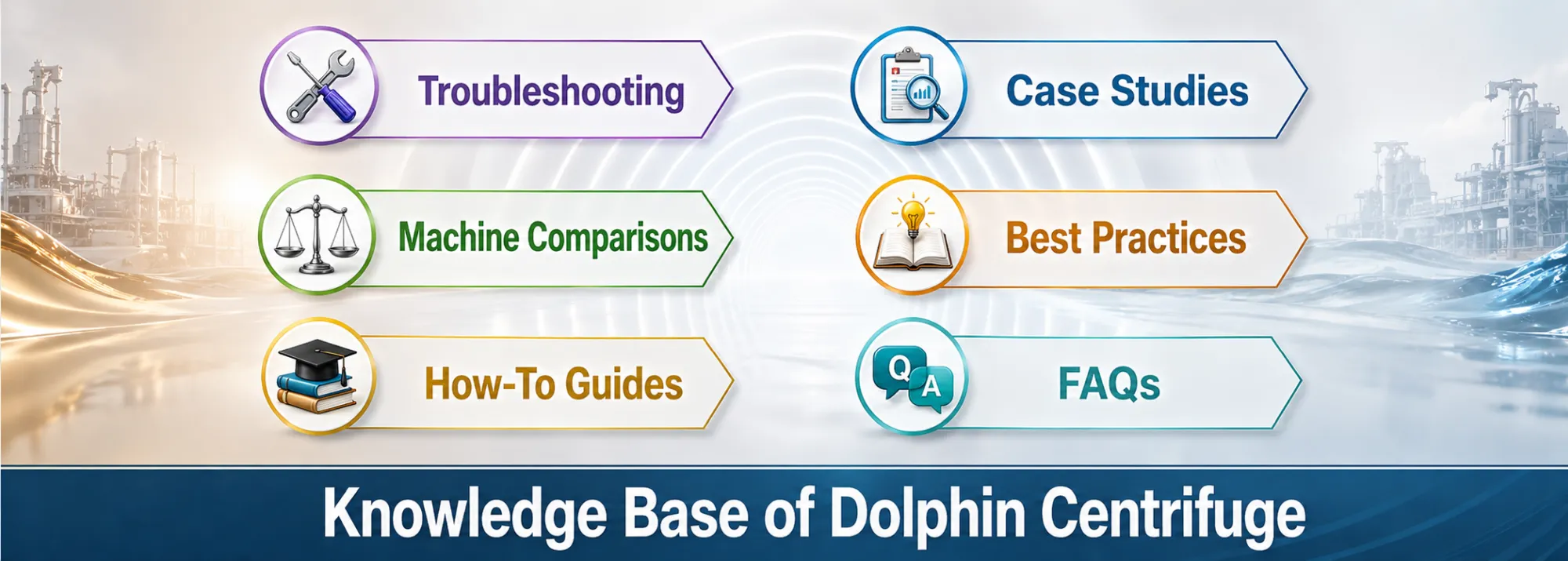 Dolphin Centrifuge troubleshooting knowledge hub hero image