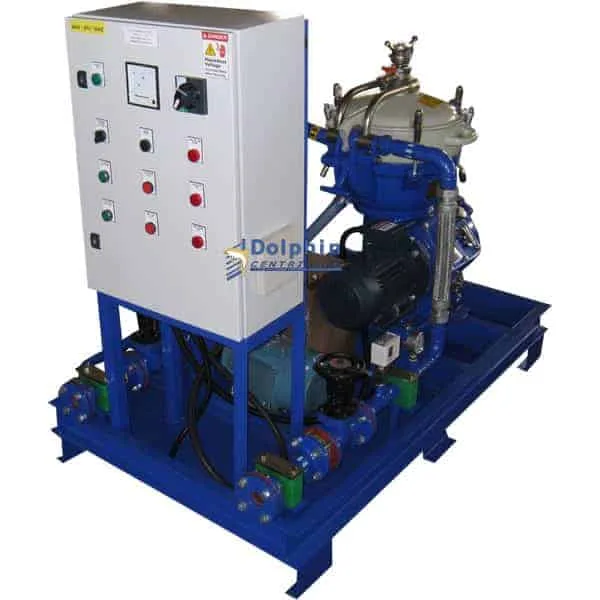 Dolphin DMB-013 manual-clean disc stack centrifuge system