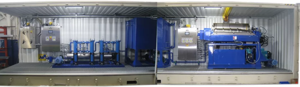 40' Containerized Industrial Centrifuges