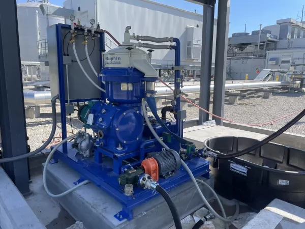 Alfa Laval Diesel Centrifuge Skid for Diesel Dewatering