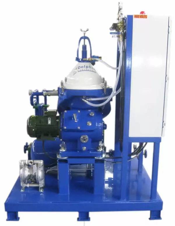 Alfa Laval Self-Cleaning Disc Stack Centrifuge for Hydraulic Oil